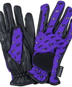 Equitare Youth Lycra Grip Riding Gloves