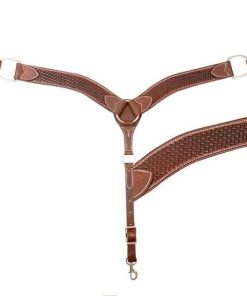 Alternative view of Cashel Basket Stamped 2 Breast Collar 2 Brn
