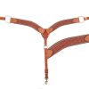 Cashel Basket Stamped 2 Breast Collar 2 Brn