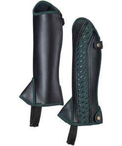Alternative view of Equitare Kids Half Chaps with Horse Motif