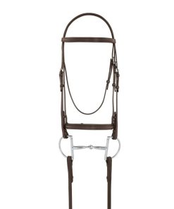 Camelot Plain Raised Padded Bridle