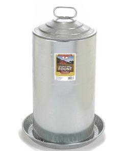 Alternative view of Galvanized Double Wall Founts
