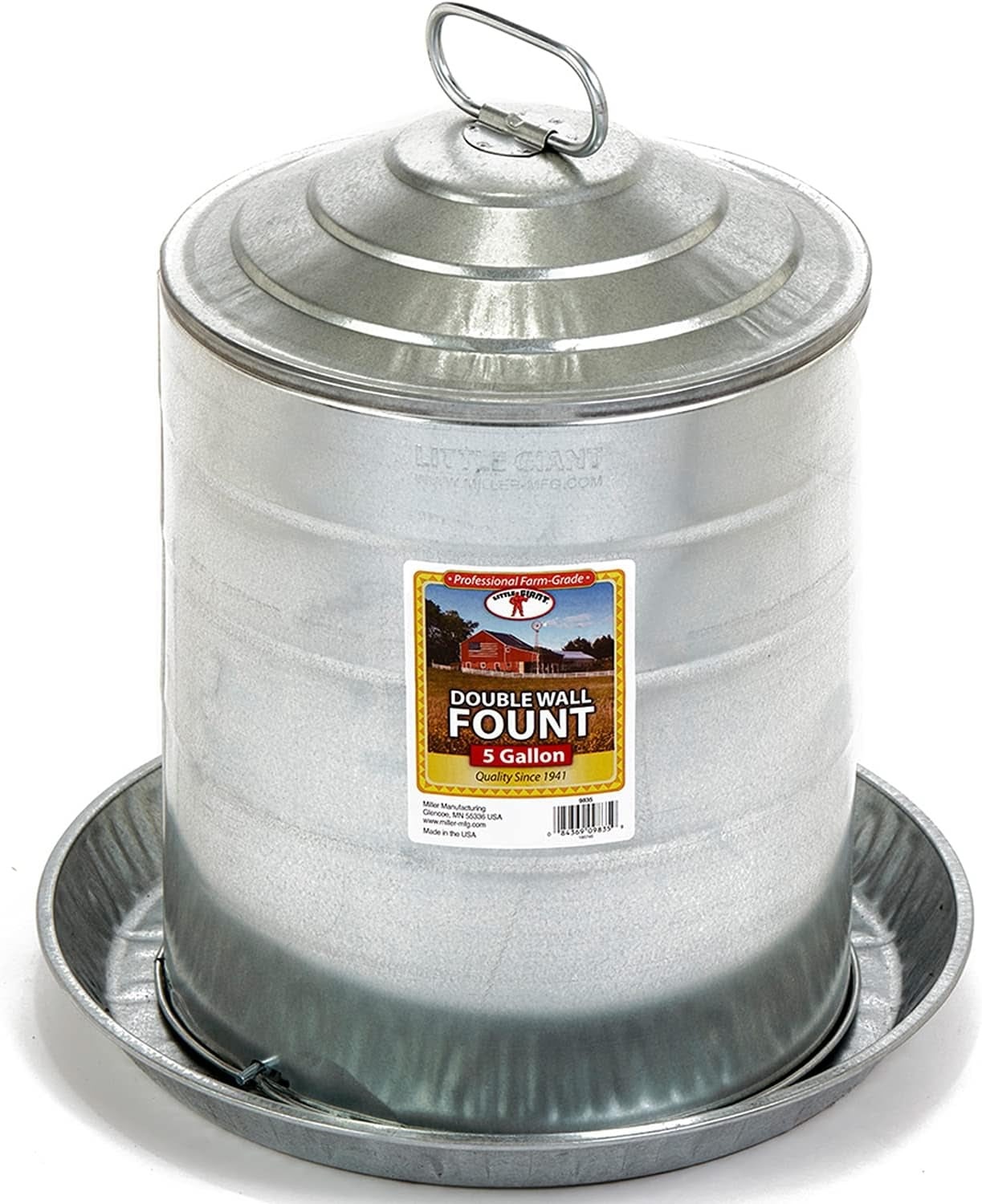 Galvanized Double Wall Founts - Image 4