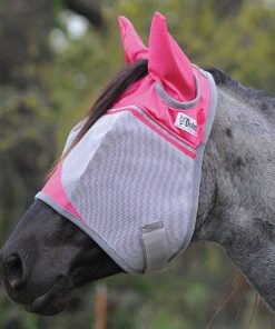 Cashel Breast Cancer Fly Mask with Ears