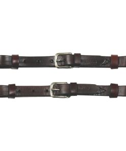 Circle Y Breast Collar Tugs 3/4 Brn