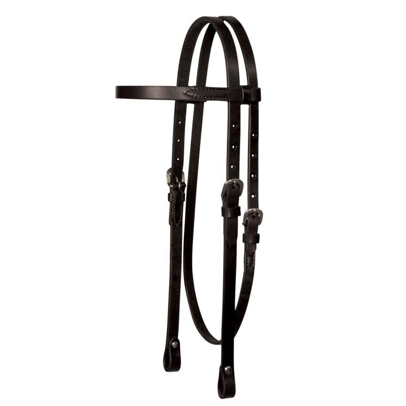 Circle Y Single Ply 5/8in Browband Headstall - Image 3
