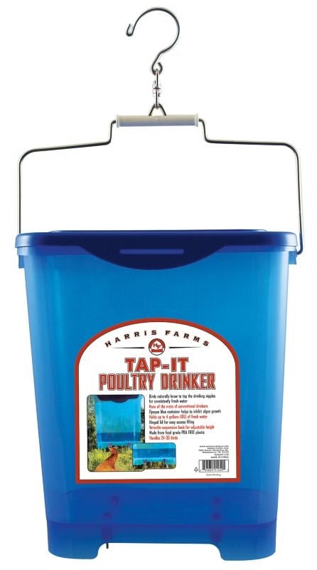 Harris Farms Tap-It 4 Gallon Poultry Drinker