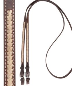 Cashel 5/8in x 8ft Laced Roping Reins