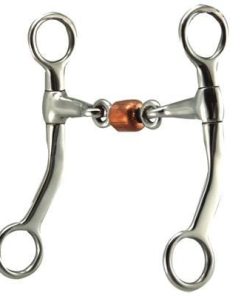 Coronet Flat Shank Train Bit with Copper Roller 4.75