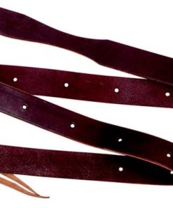 Cowboy Tack 1 5/8in x 82in Burgundy Tie Straps