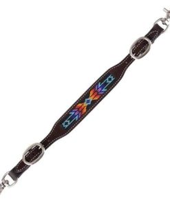 Circle Y Bead Inlay Wither Strap