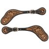 Circle Y Blooming Wild Ladies Spur Straps
