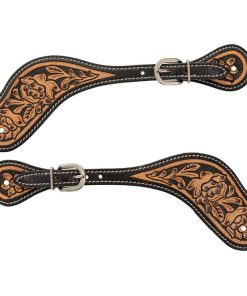 Circle Y Blooming Wild Ladies Spur Straps