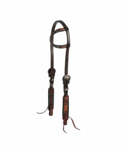 Alternative view of Floral Buckstitch Sl/Ear Headstall