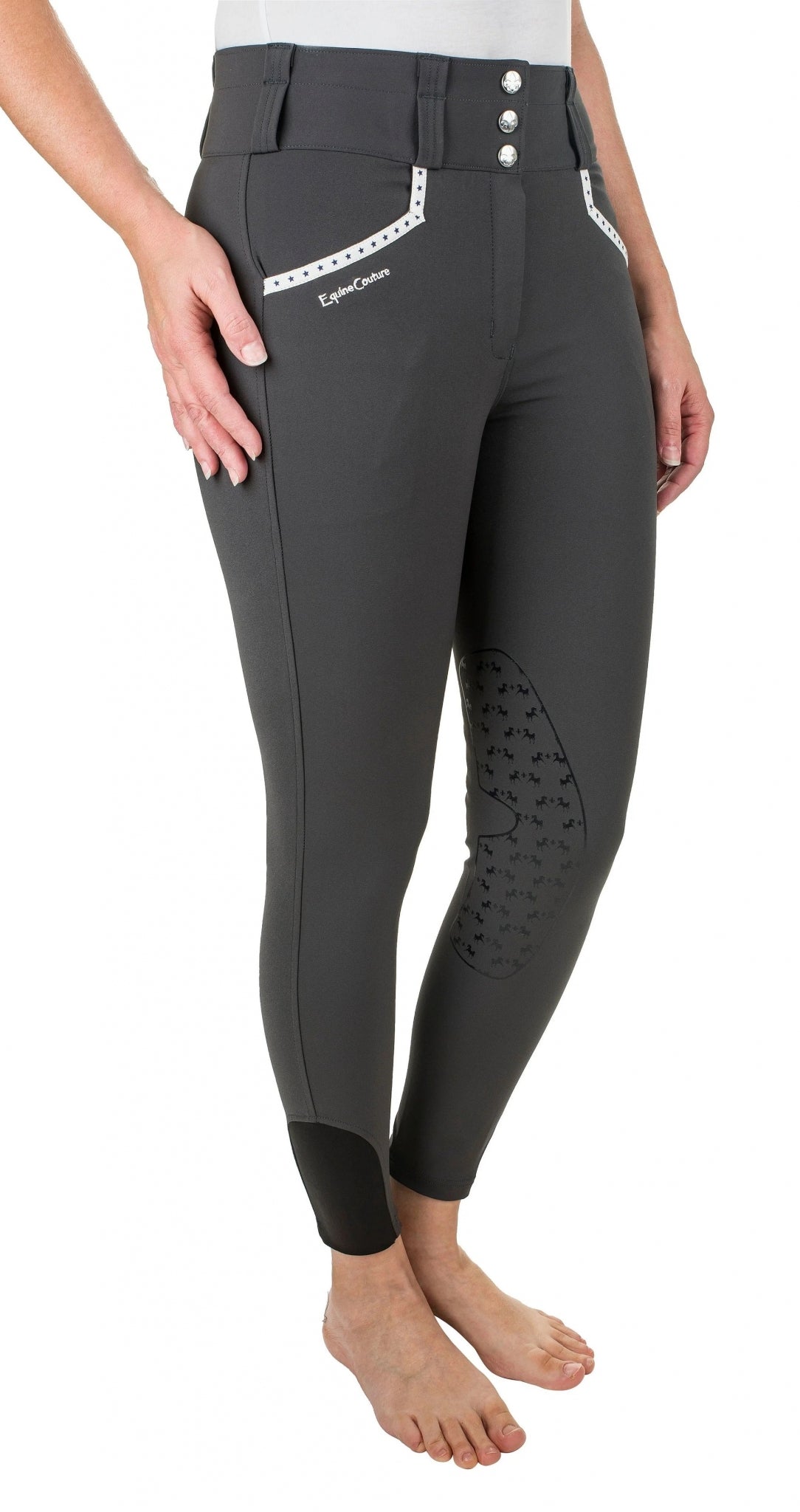 Equine Couture Ladies Nicole Knee Patch Breeches