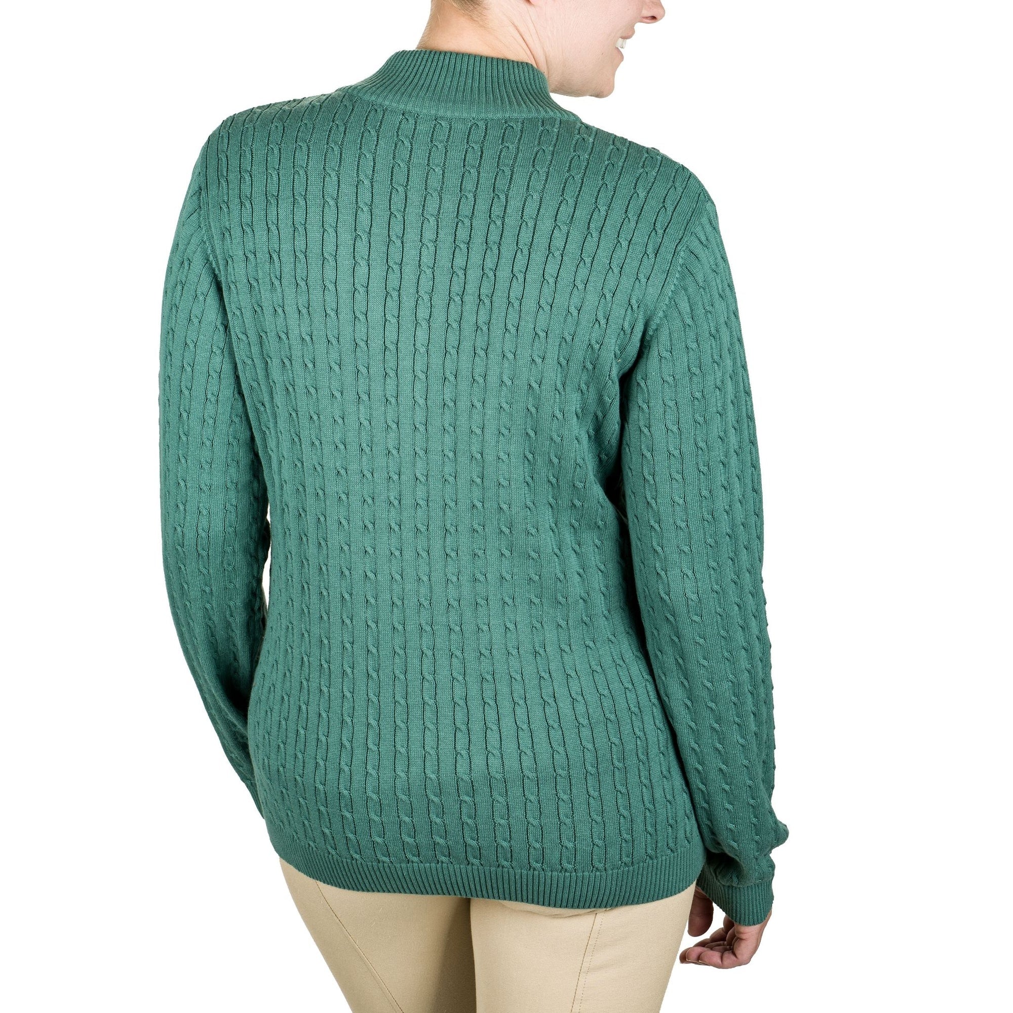 Equine Couture Ladies Zara Cable Knit Sweater - Image 5