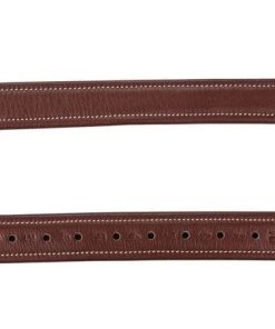 Henri de Rivel Laureate Triple Covered Stirrup Leathers with Flat Buckles