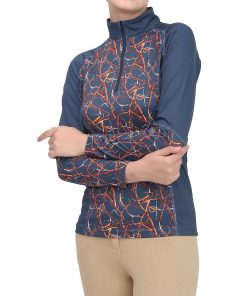Equine Couture Ladies Snaffle Bridles Sport Shirt