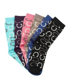 AWST Int'l Lucky Horseshoes Socks