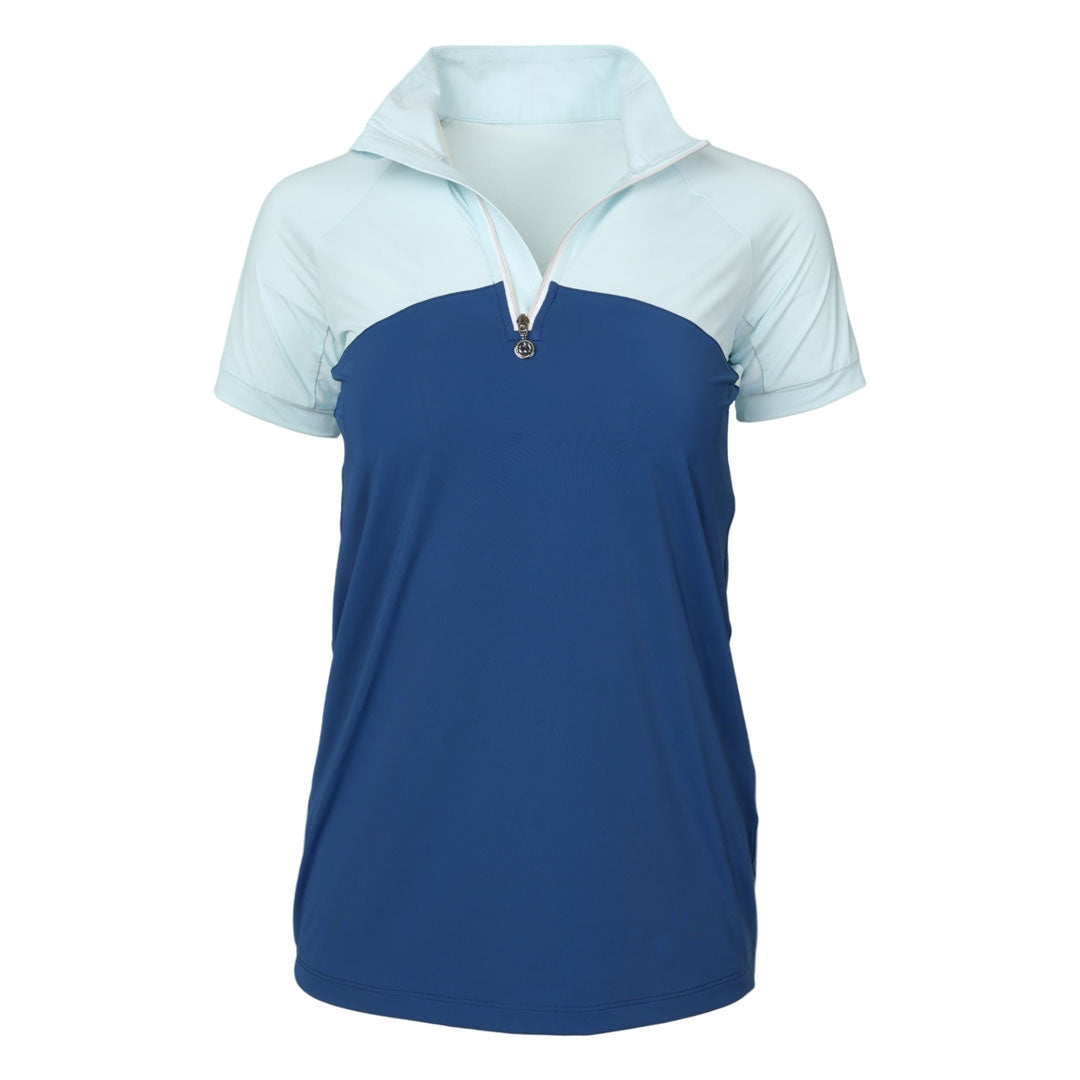 Dapplebay Lady 1/4 Zip Short Sleeve Riding Top