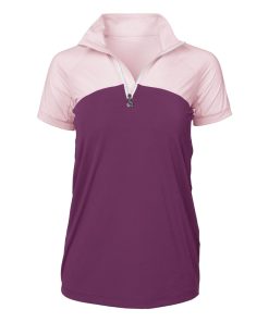 Alternative view of Dapplebay Lady 1/4 Zip Short Sleeve Riding Top