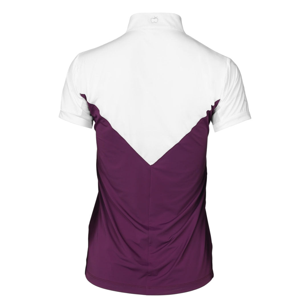 Dapplebay Lady 1/4 Zip Short Sleeve Show Top - Image 6
