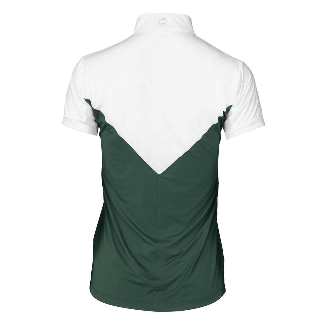 Dapplebay Lady 1/4 Zip Short Sleeve Show Top - Image 7
