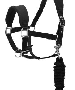 Henri de Rivel Ergonomic Comfort Halter and Lead Rope Set