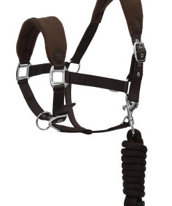 Alternative view of Henri de Rivel Ergonomic Comfort Halter and Lead Rope Set