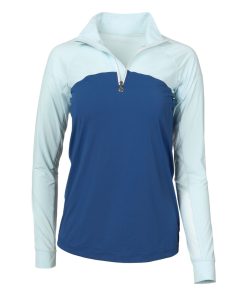 Dapplebay Lady 1/4 Zip Long Sleeve Riding Top