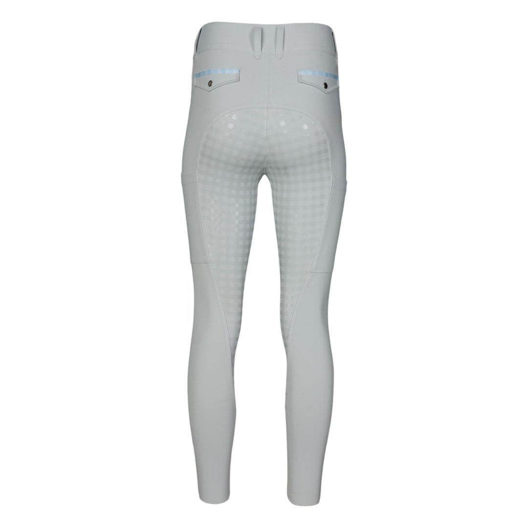 Dapplebay Ladies Gingham Compression Full Seat Breeches - Image 3
