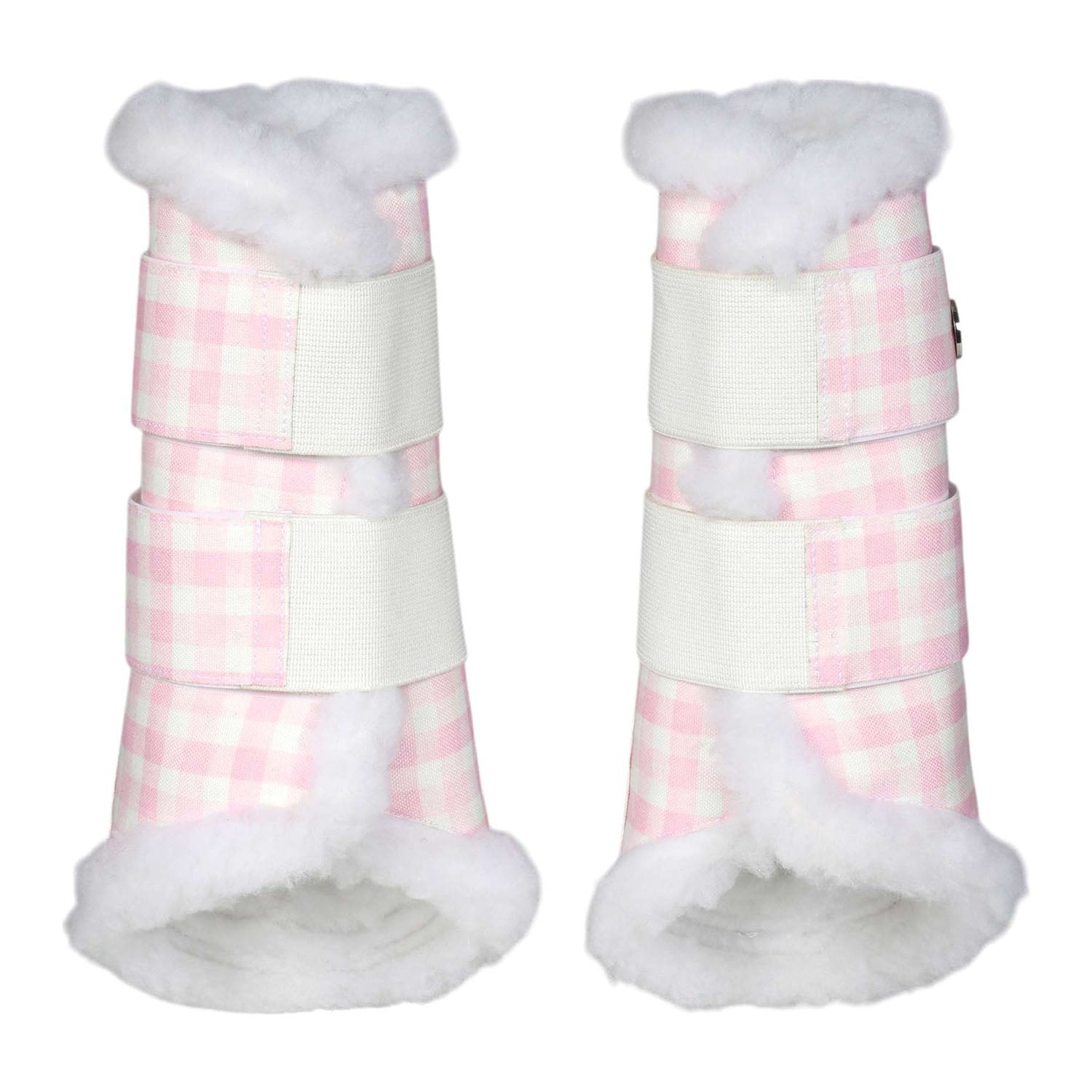 Dapplebay Gingham Brush Boots - Image 2