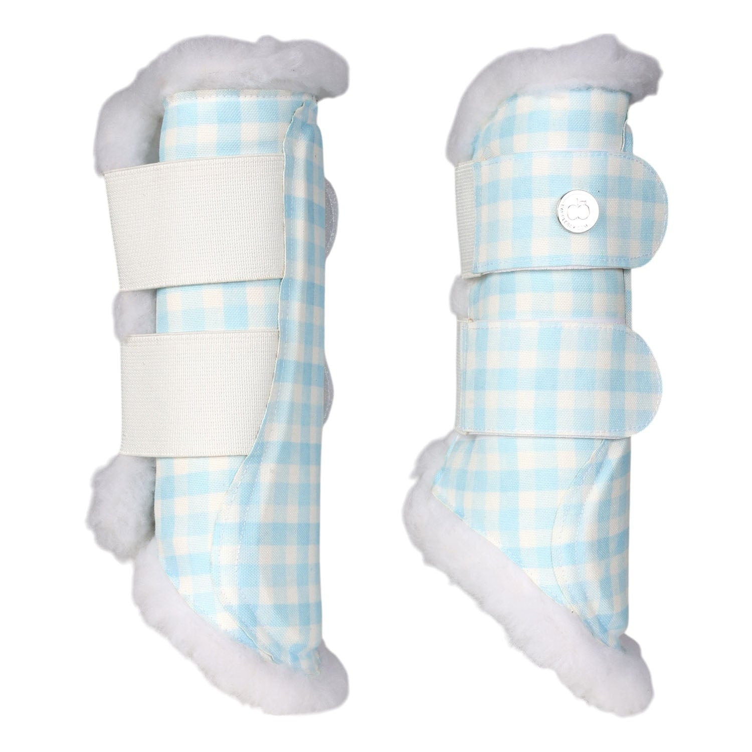 Dapplebay Gingham Brush Boots - Image 3