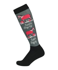Dapplebay Ladies Santa Bay-by Slick Boot Socks