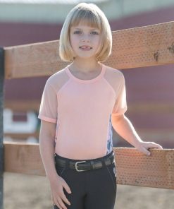 Alternative view of Irideon Kids Air-Tech Tee Large Energy Blue