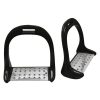 Jacks Aluminum Stirrups 4-3/4" Sold in Pairs Black