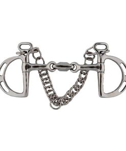 Jacks Elliptical Link Uxeter Kimberwick Bit 5" Sta