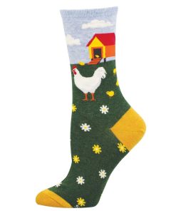 Chicken Coop Adult Socks