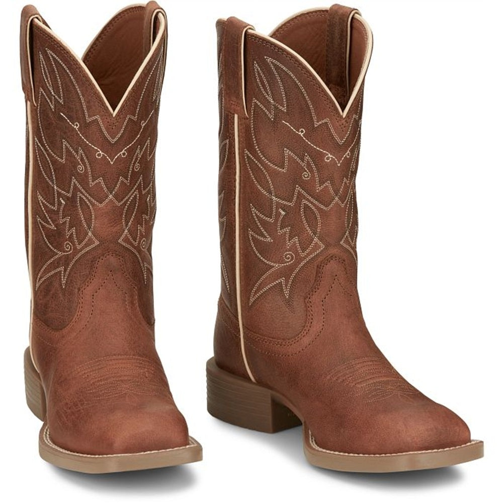 Justin Ladies Halter 11" Western Boots - Image 2