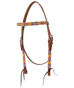 Circle Y Infinity Bubblegum 5/8" Headstall