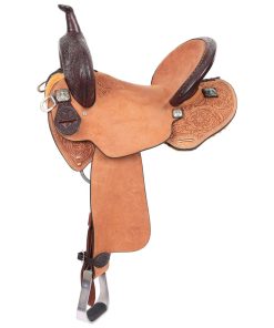 Circle Y Great Oak Barrel Saddle