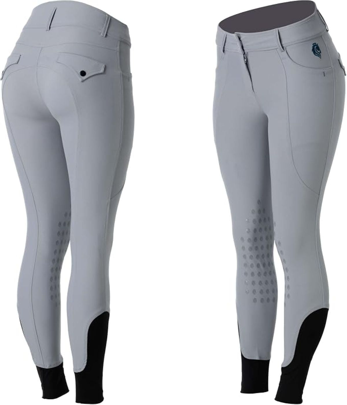 Equinavia Annika Ladies Silicone Knee Patch Breeches - Image 4