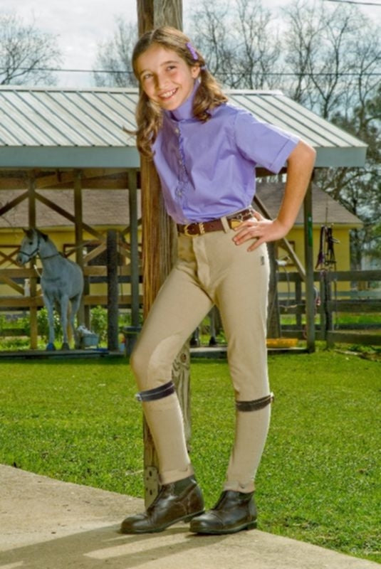 Devonaire Kids Versailles Lo-Rise Breech 6 R Bei - Image 2
