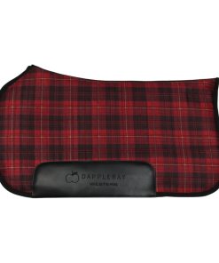 Dapplebay Holiday Plaid Western Saddle Pad