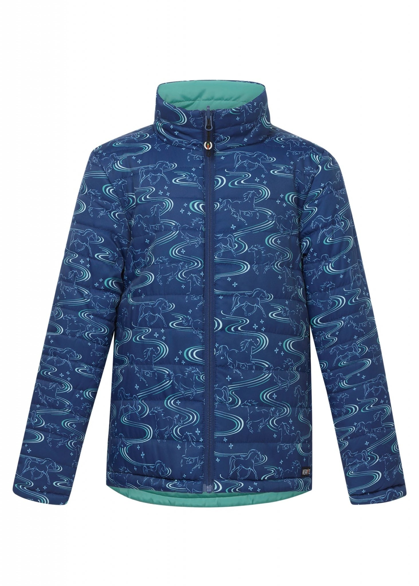 Kerrits Kids Ride The Wind Quilted Jacket - Image 2