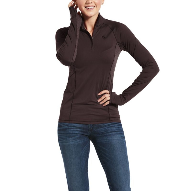 Ariat Ladies Lowell 2.0 1/4 Zip Baselayer - Image 2