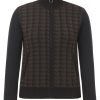 Kerrits Eq Houndstooth Full Zip Sweater