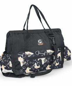 Gatsby Print Nylon Grooming Tote