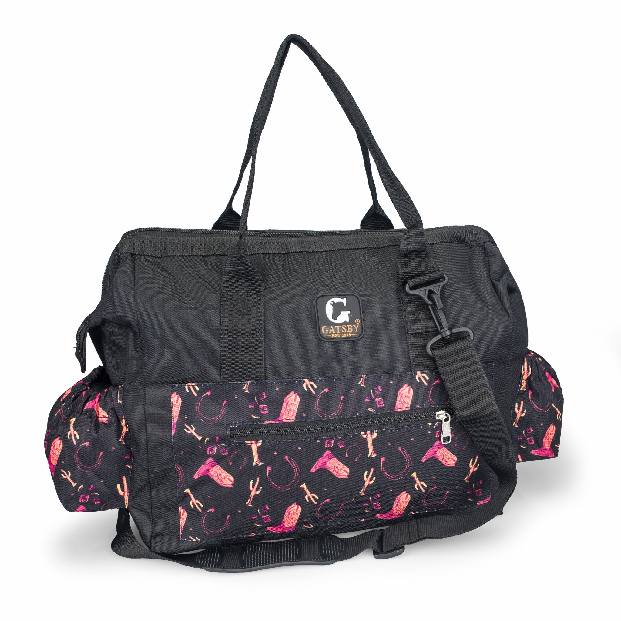 Gatsby Print Nylon Grooming Tote - Image 3