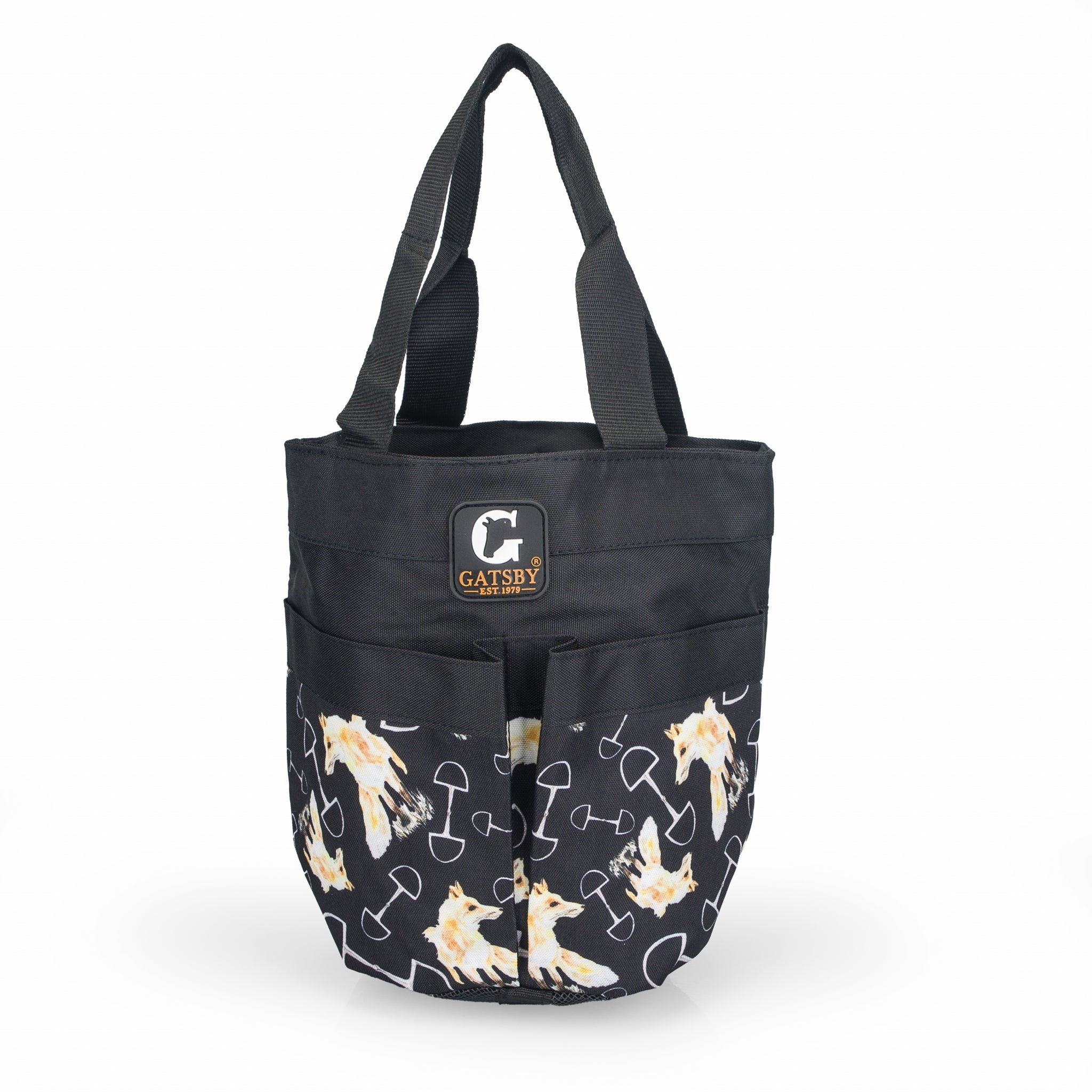 Gatsby Print Nylon Stable Tote with Mesh Bottom - Image 2